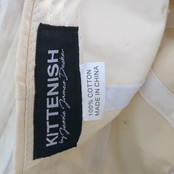 Kittenish Ball Cap in Cream Pink OS - Picture 13 of 16